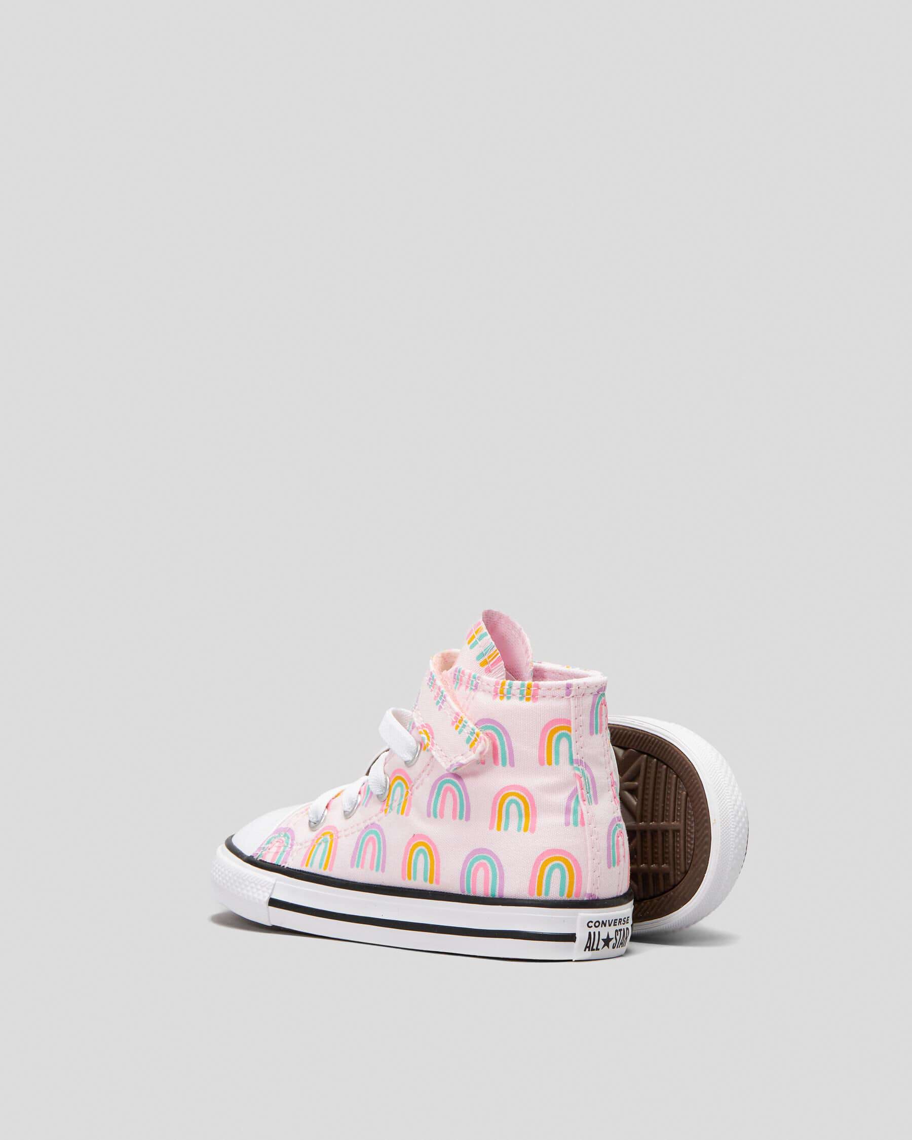 Rainbow sales converse toddler