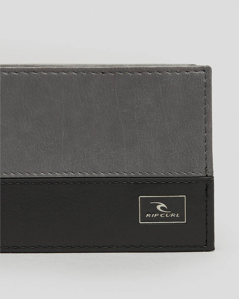 Rip Curl Corpawatu Icon Pu Slim Wallet In Grey - FREE* Shipping & Easy ...
