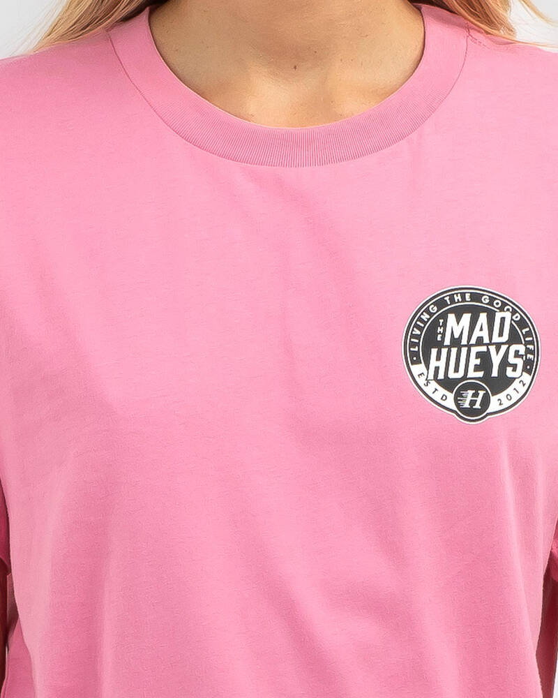 The Mad Hueys Checkered Hueys T-Shirt for Womens