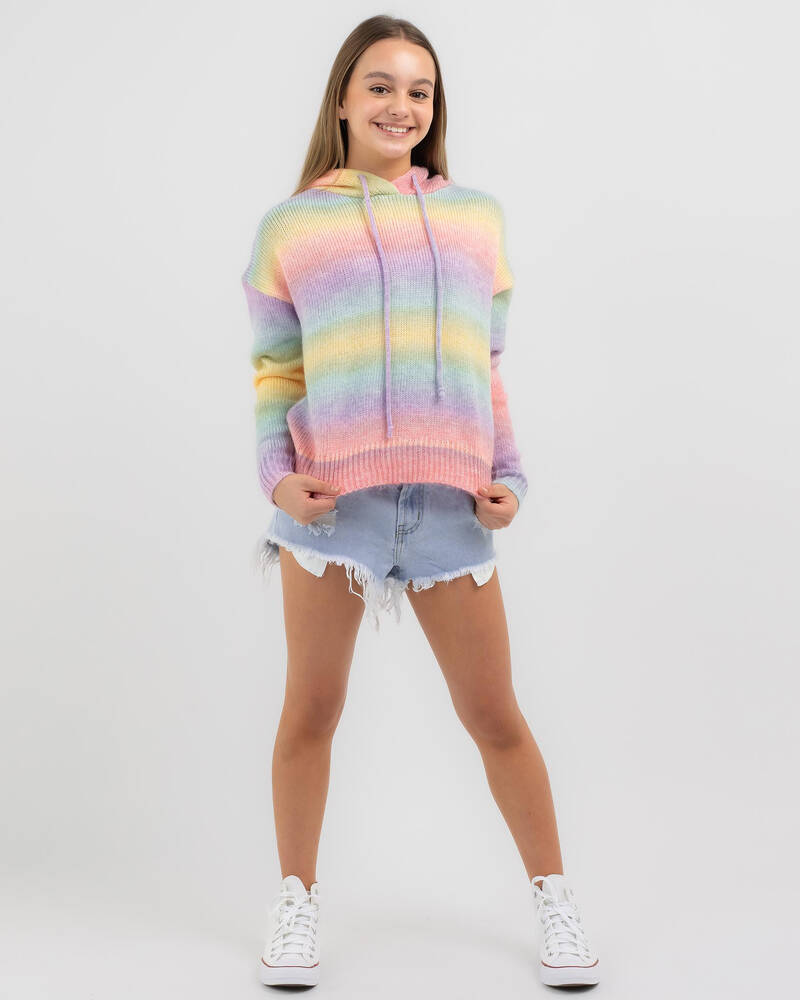 Mooloola Girls' Miami Hooded Knit Jumper for Womens