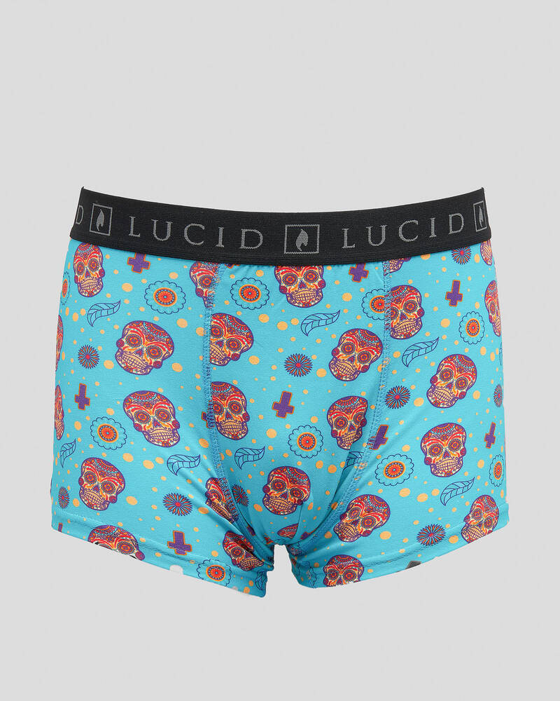 Lucid Sugar Skull Boxers for Mens