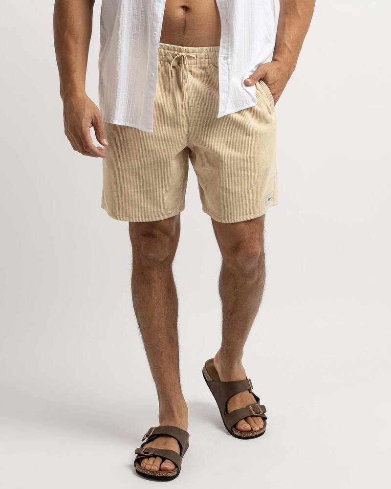 Rhythm Cord Jam Walk Shorts for Mens