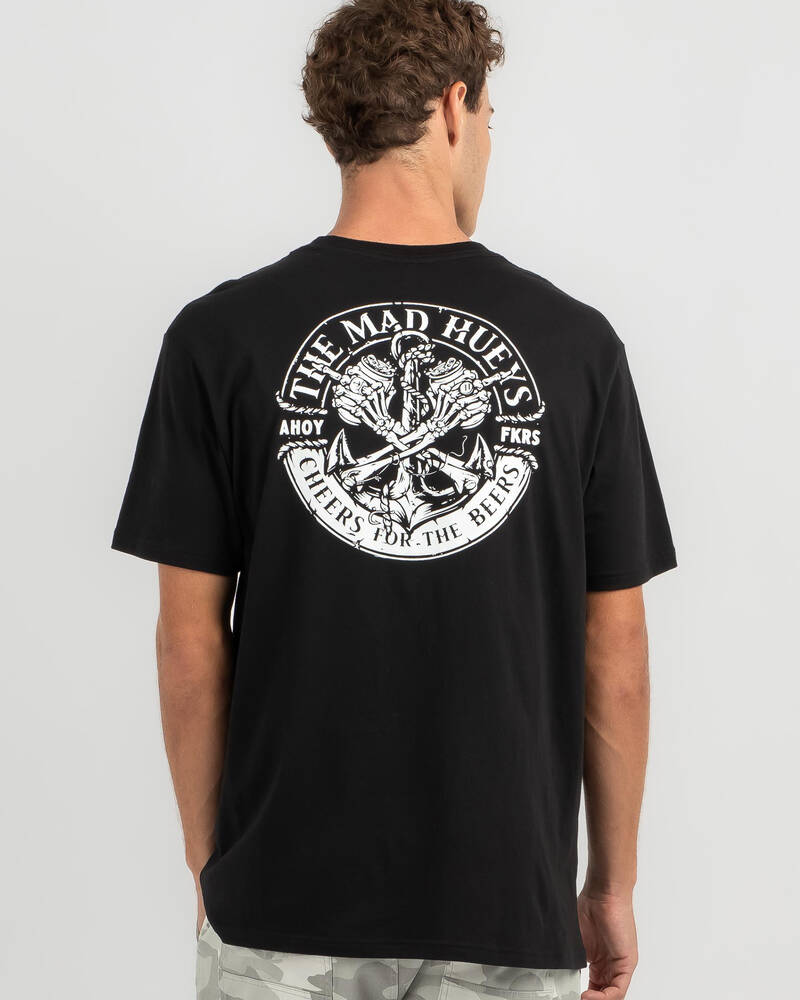 The Mad Hueys Cheers For The Beers T-Shirt for Mens