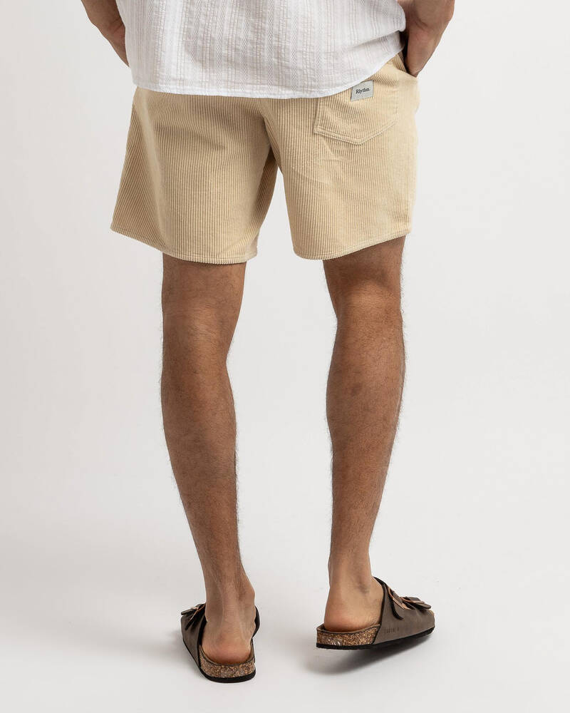 Rhythm Cord Jam Walk Shorts for Mens