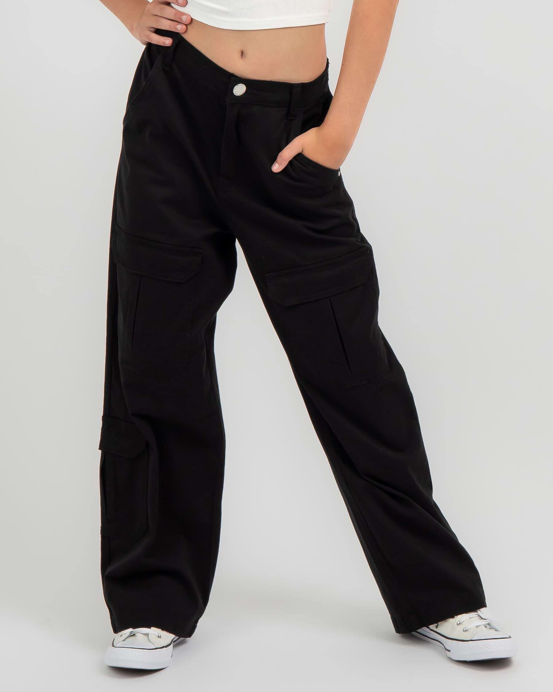 Girls utility pants fashion