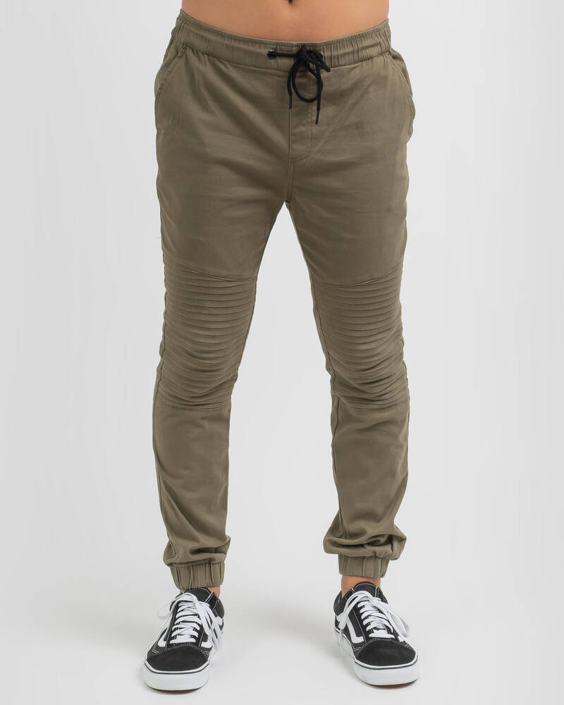 Shop Lucid Demolish Jogger Pants In Olive - Fast Shipping & Easy ...
