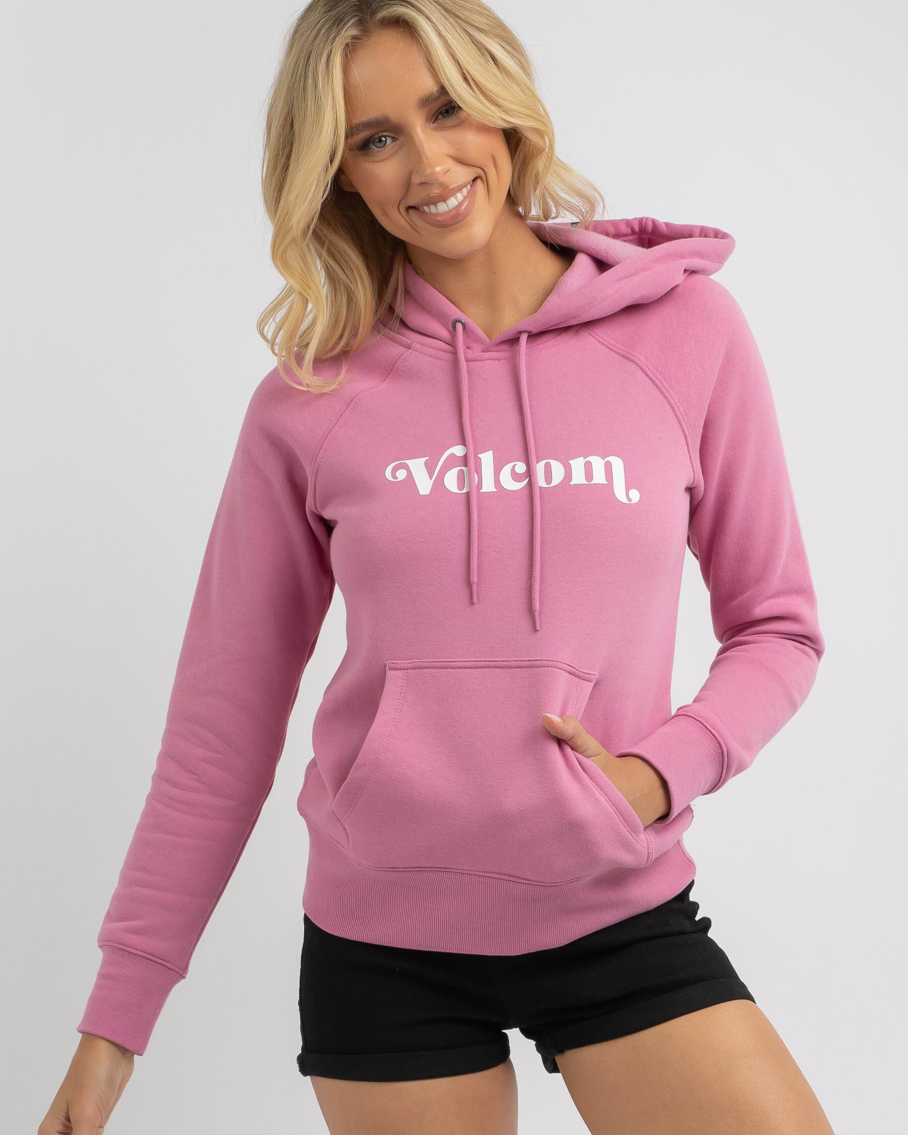 Volcom pink clearance hoodie