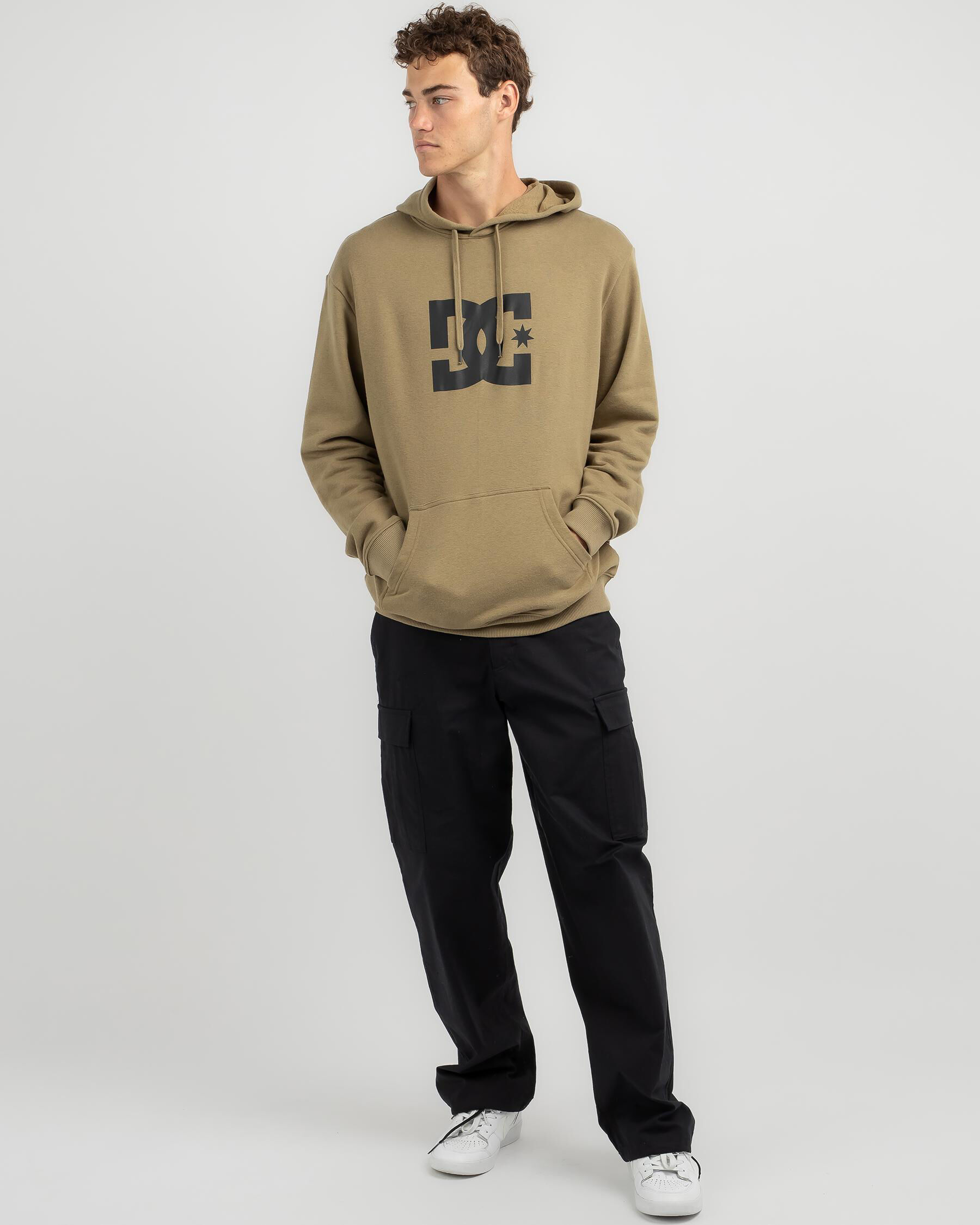 DC Shoes DC Star Hoodie In Covert Green FREE Shipping Easy