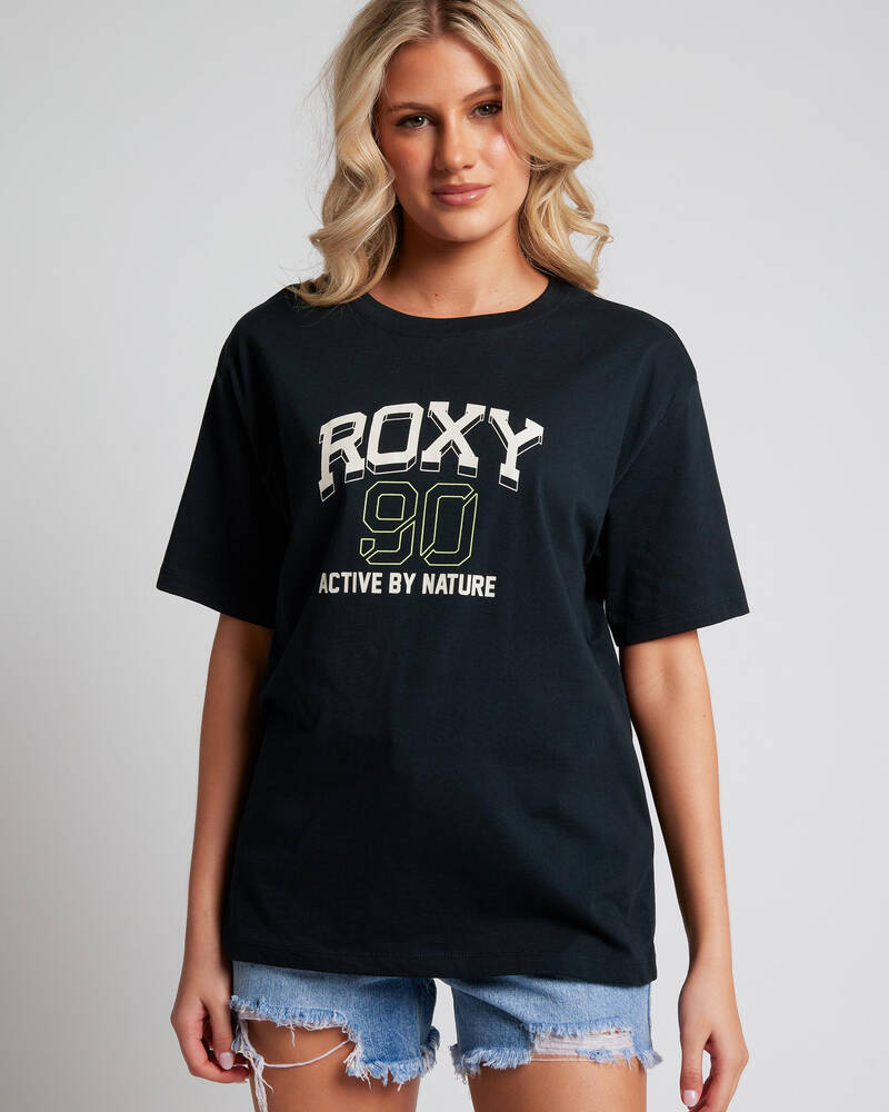 Roxy Essential Energy Varsity Sport T-shirt for Womens