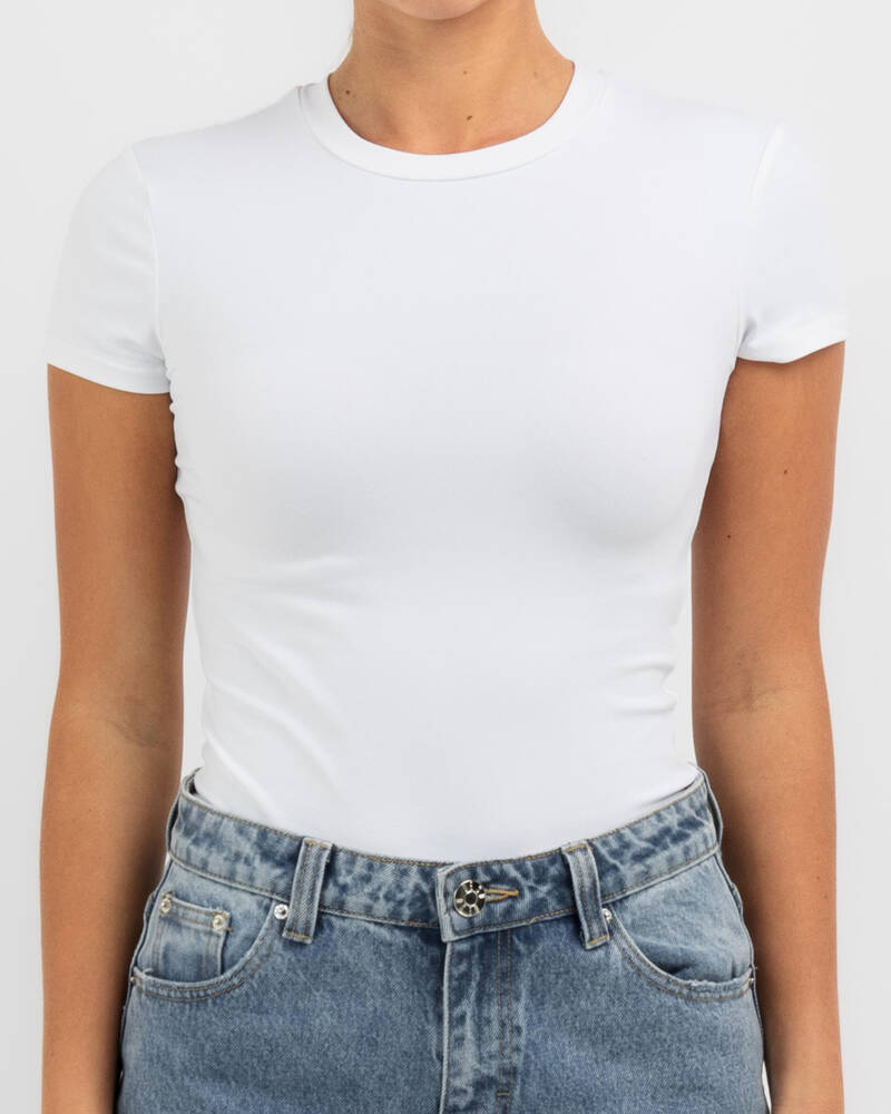 Ava And Ever Basic Super Soft Tee for Womens
