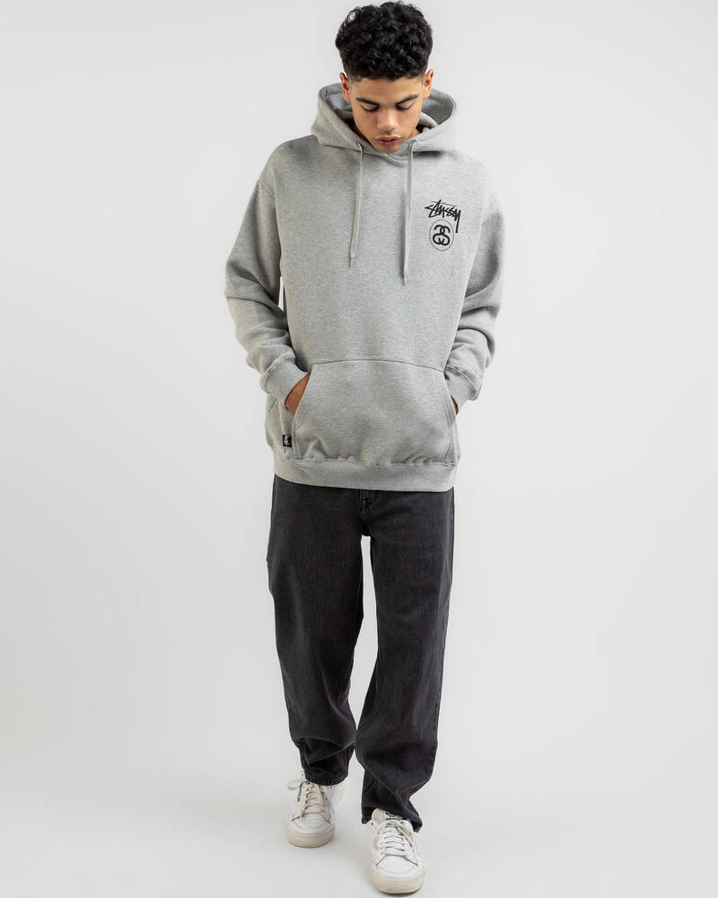 Stussy Solid Stock Link Hoodie for Mens