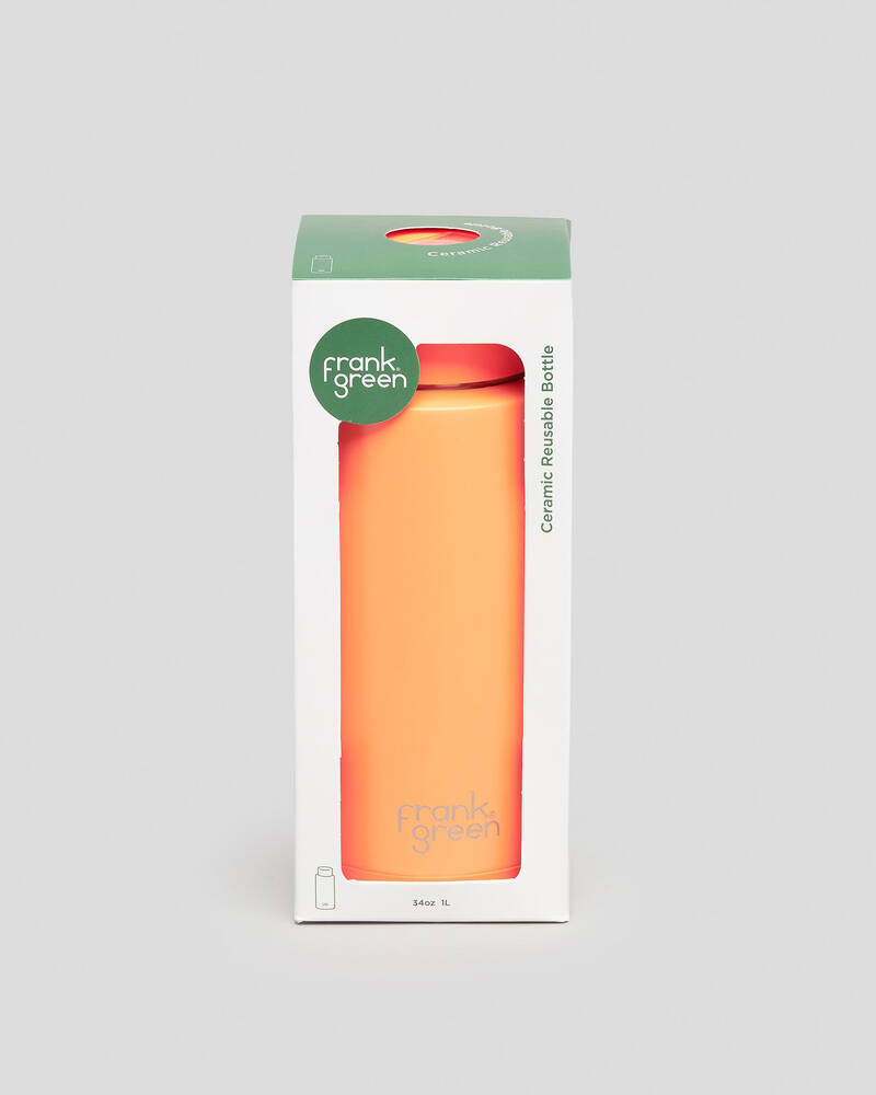 Frank Green 34oz Reusable Bottle with Straw Lid for Unisex