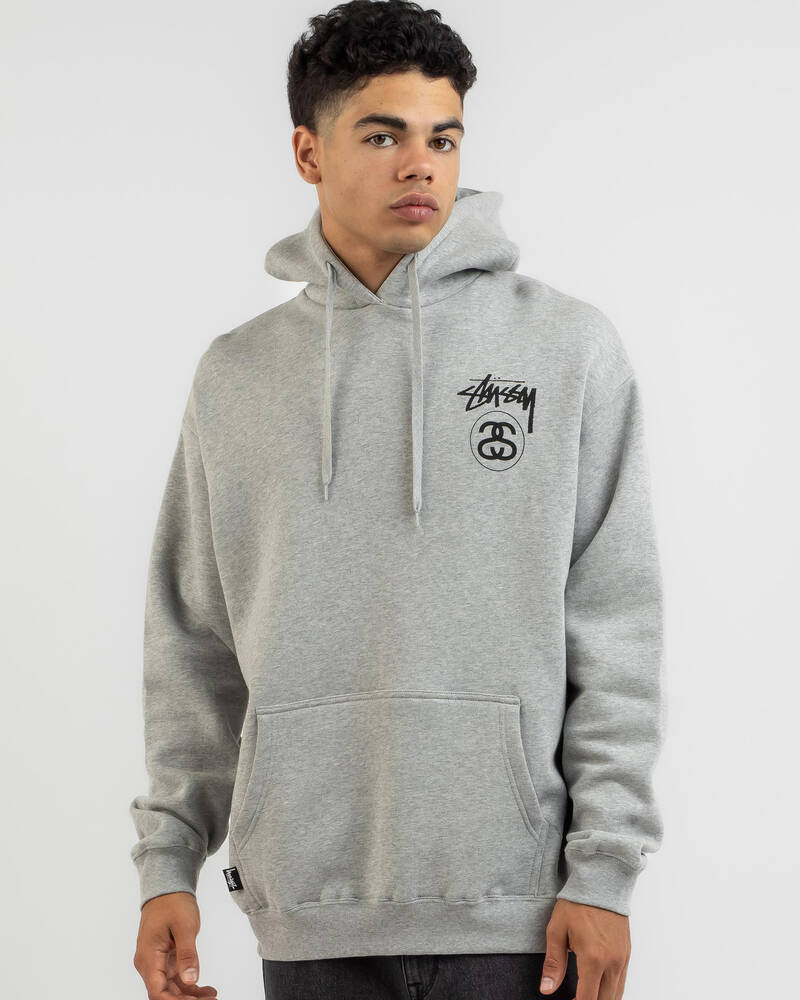 Stussy Solid Stock Link Hoodie for Mens