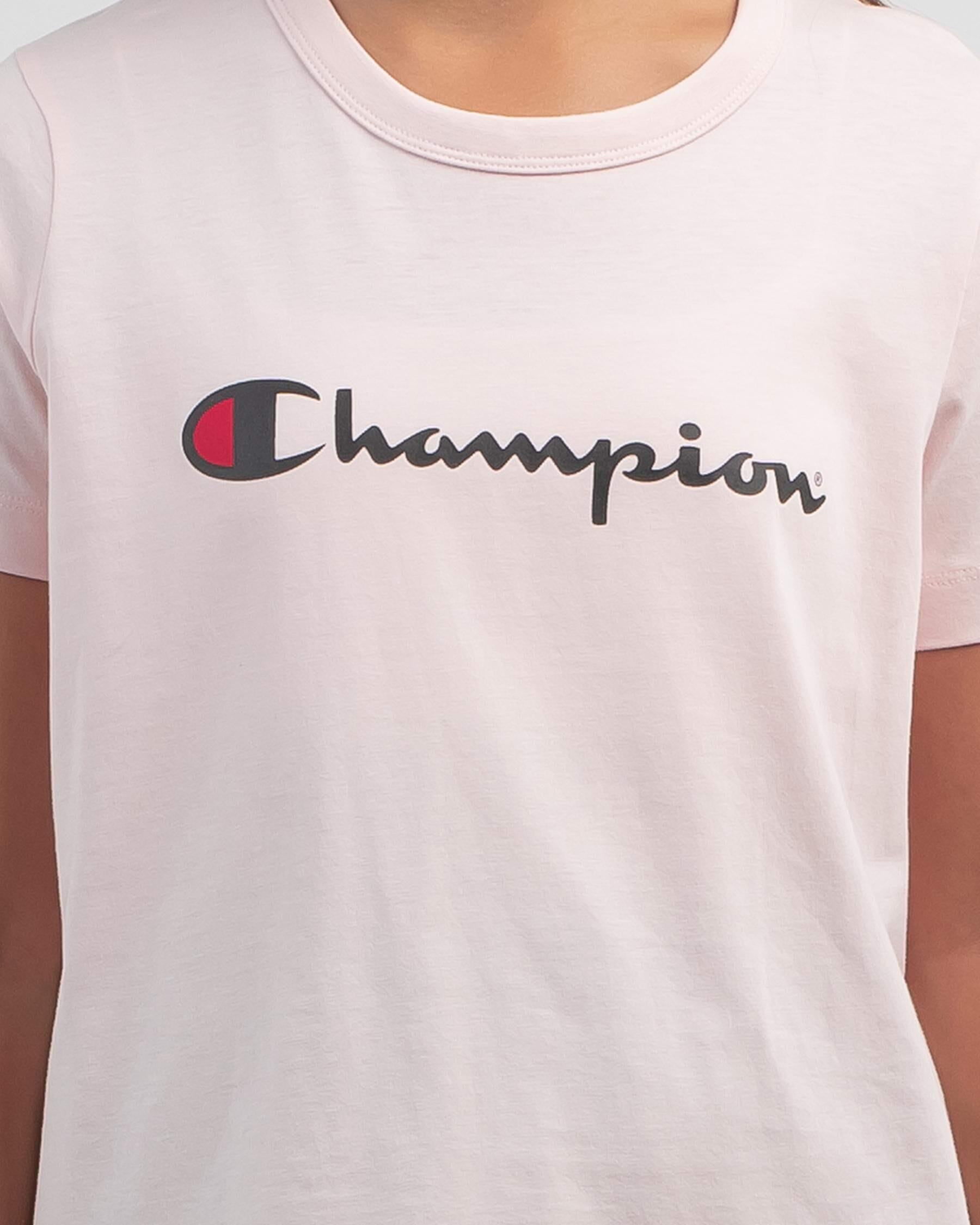 Champion girls outlet t shirt