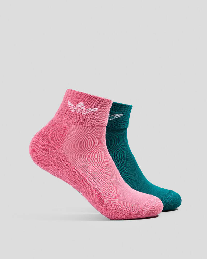 adidas Toddlers' Anti-Slip Socks 2 Pack for Unisex