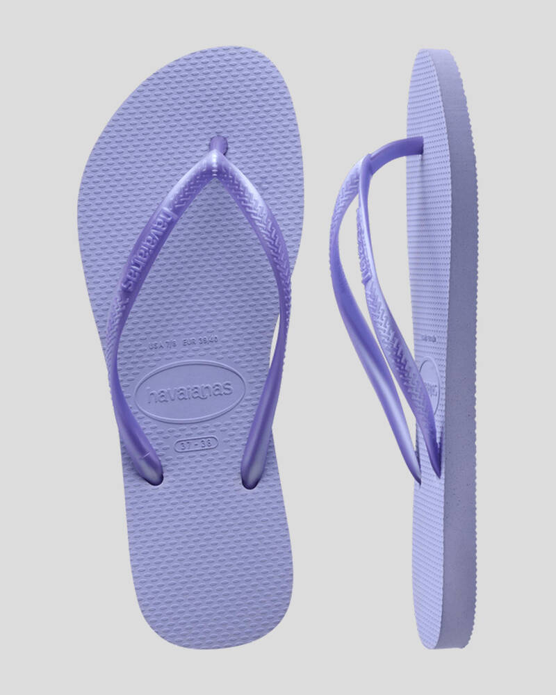 Havaianas Slim Metallic Thongs for Womens