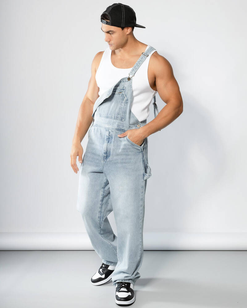 Lucid Dynamo Denim Overalls for Mens