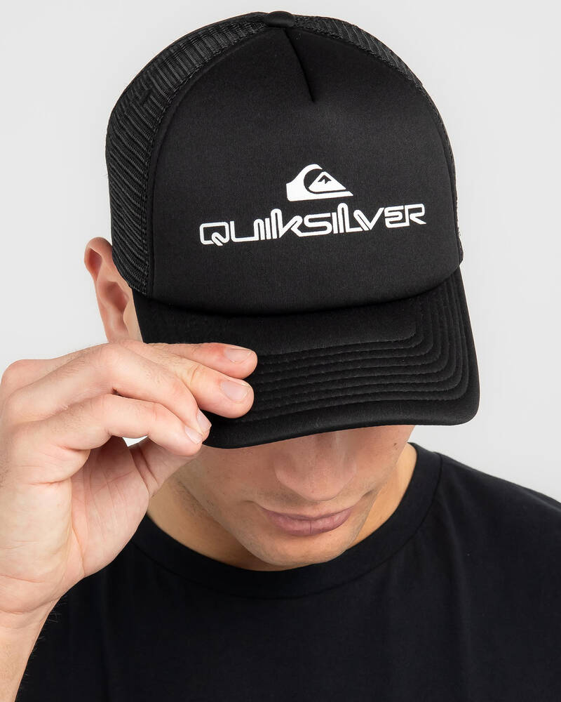 United Cap City - & Beach Easy States - Trucker In Quiksilver Omnistack Returns Black Shipping FREE*