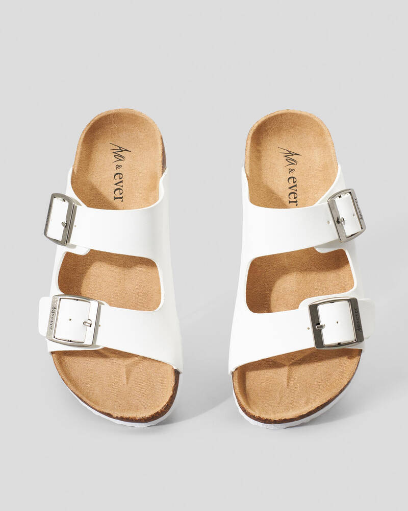 Ava And Ever Girls Cortina Slide Sandals for Womens