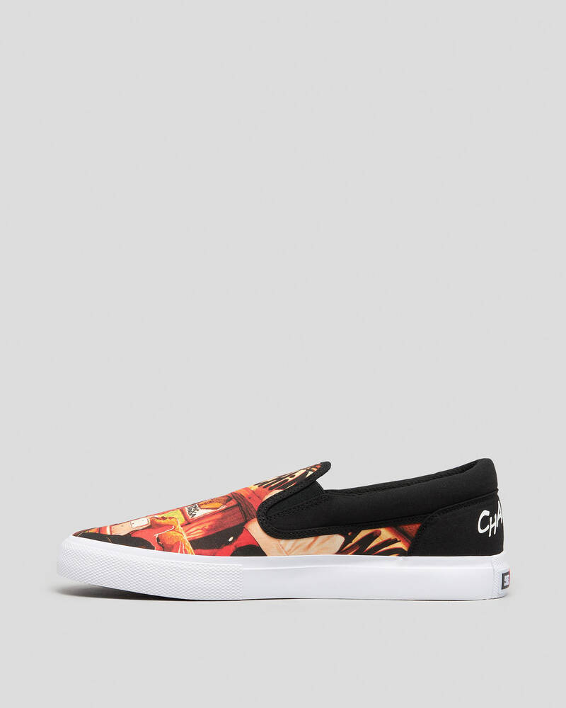 DC Shoes Deadpool Manual Slip-On Shoes for Mens