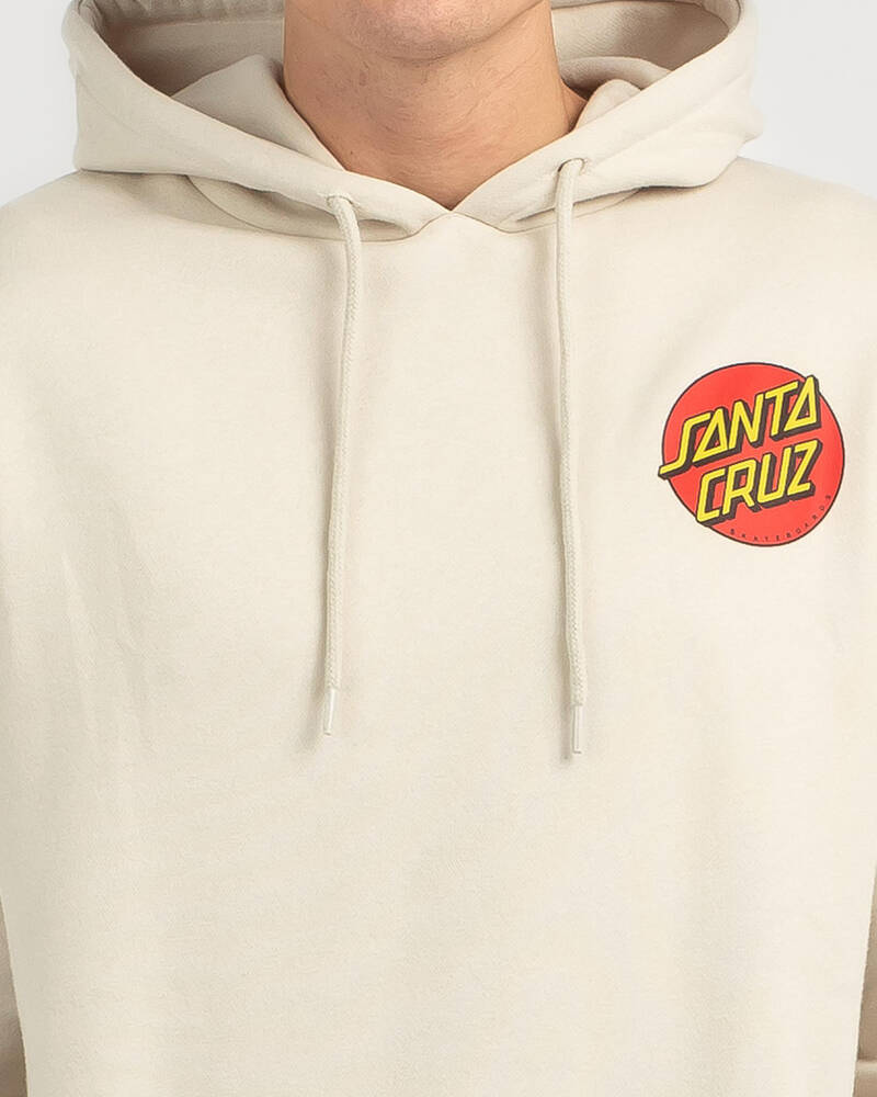 Santa Cruz Classic Dot Chest Hoodie for Mens