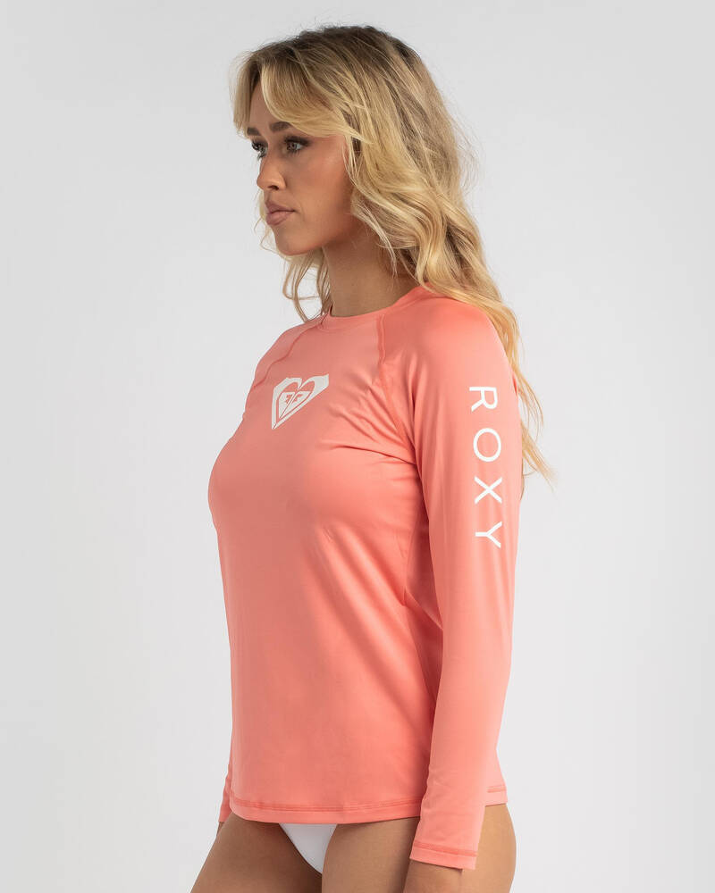 Roxy Beach Classics Long Sleeve Rash Vest for Womens