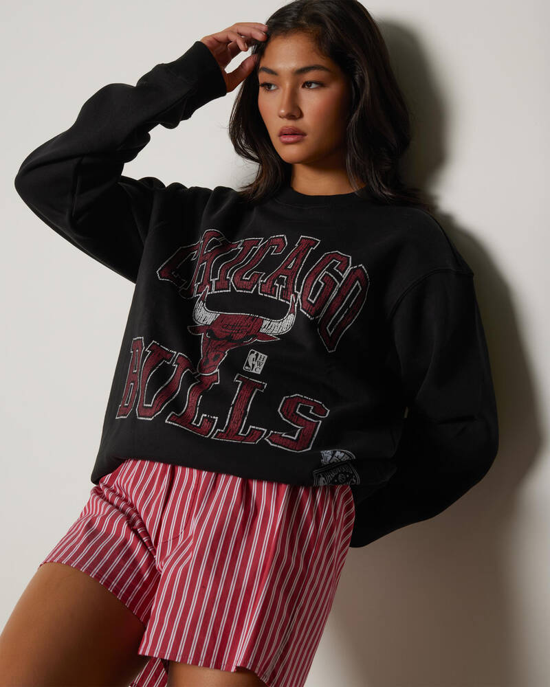 Mitchell & Ness Chicago Bulls Ivy Arch Crew for Womens