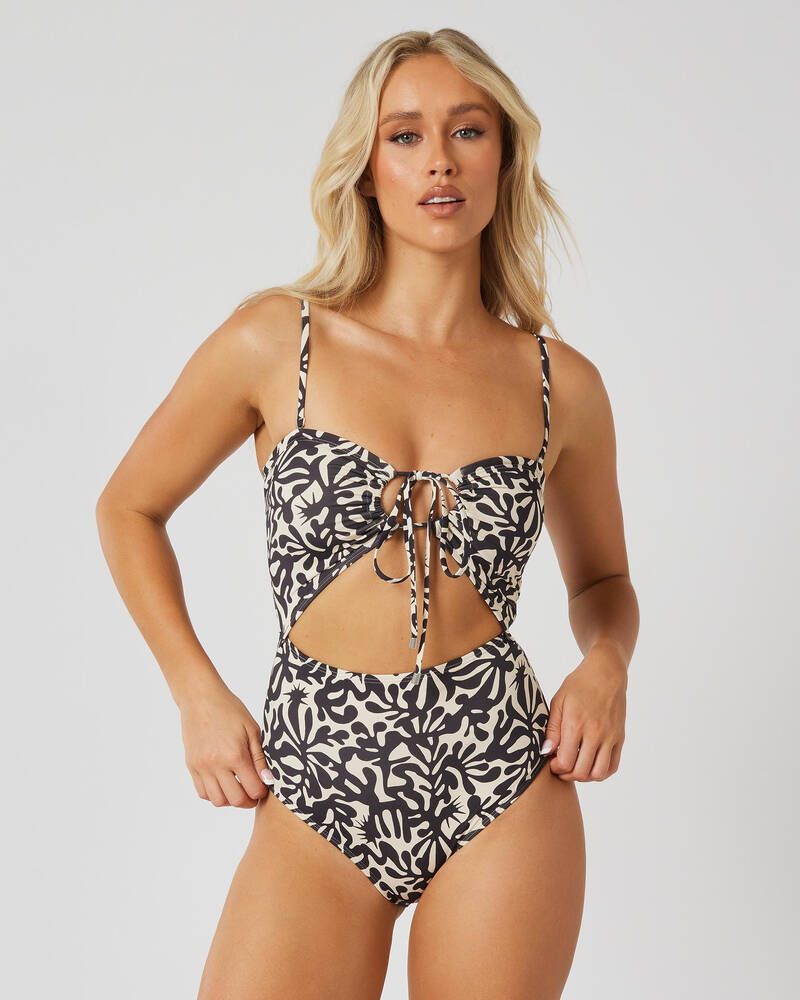 Billabong Palm Grove Drew One Piece Swimsuit for Womens