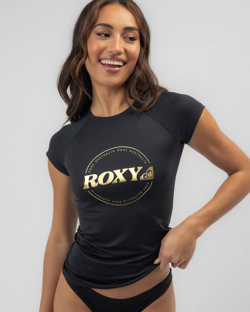 Roxy Summer Vibe Cap Sleeve Rash Vest for Womens