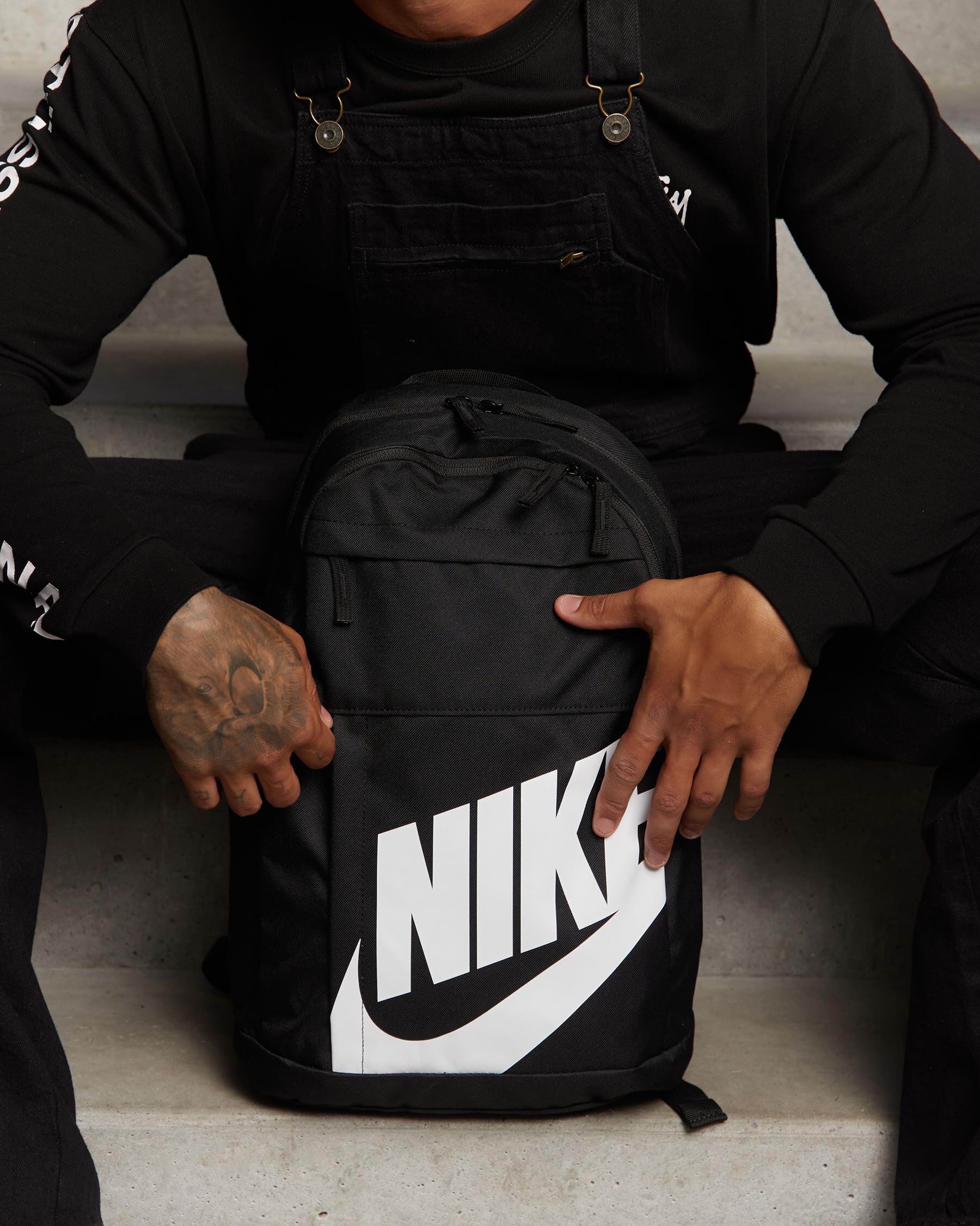 Nike elemental backpack black and clearance white