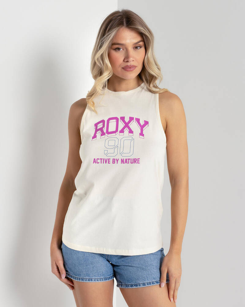 Roxy Essential Energy Varsity Tank Top for Womens