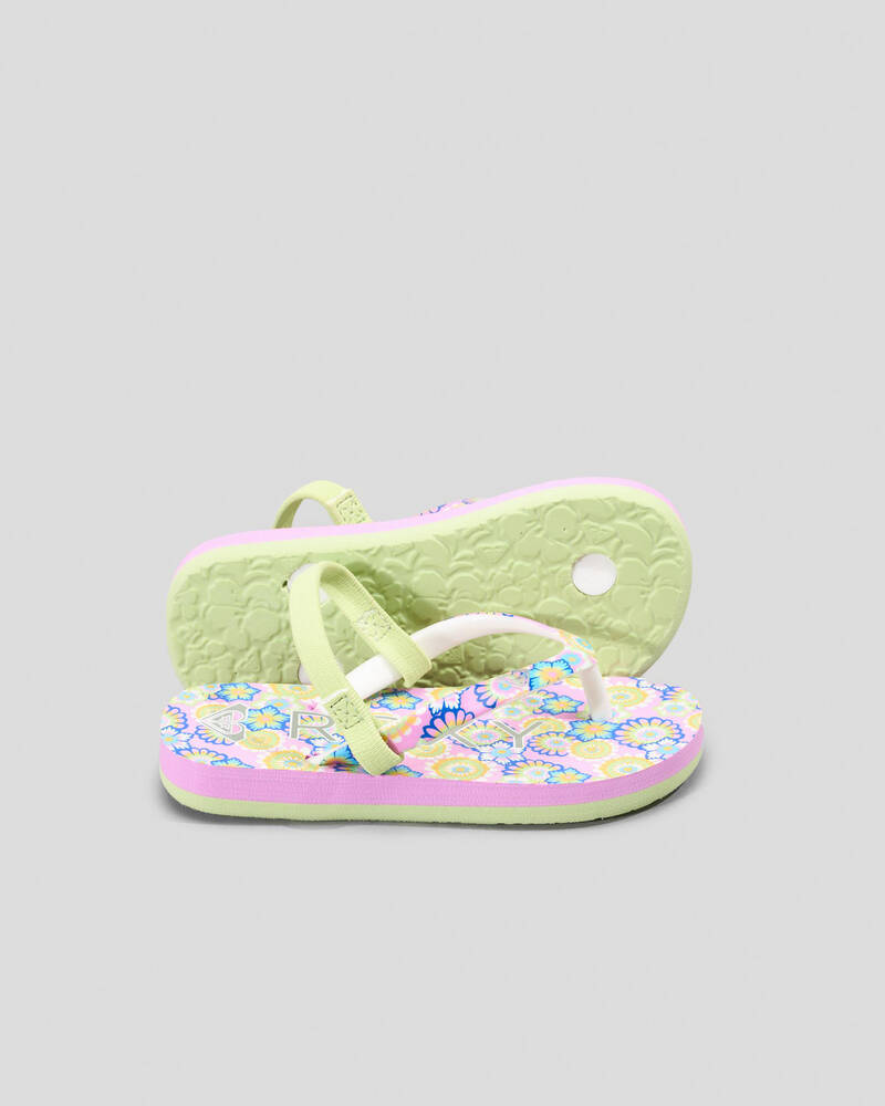 Roxy Toddlers' Pebbles Thongs for Womens