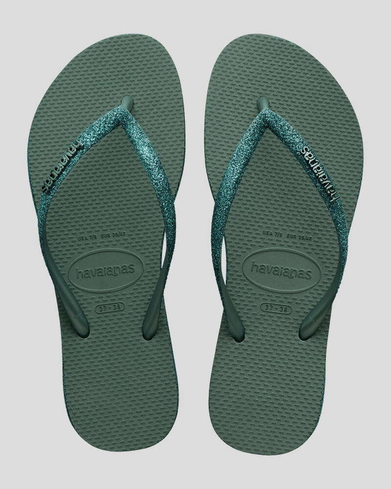 Havaianas Slim Sparkle Thongs for Womens