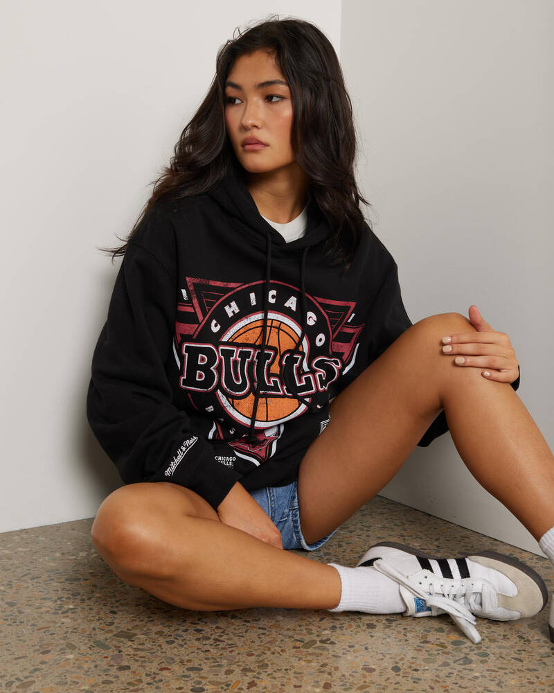 Mitchell & Ness Chicago Bulls Tri Hoodie for Womens