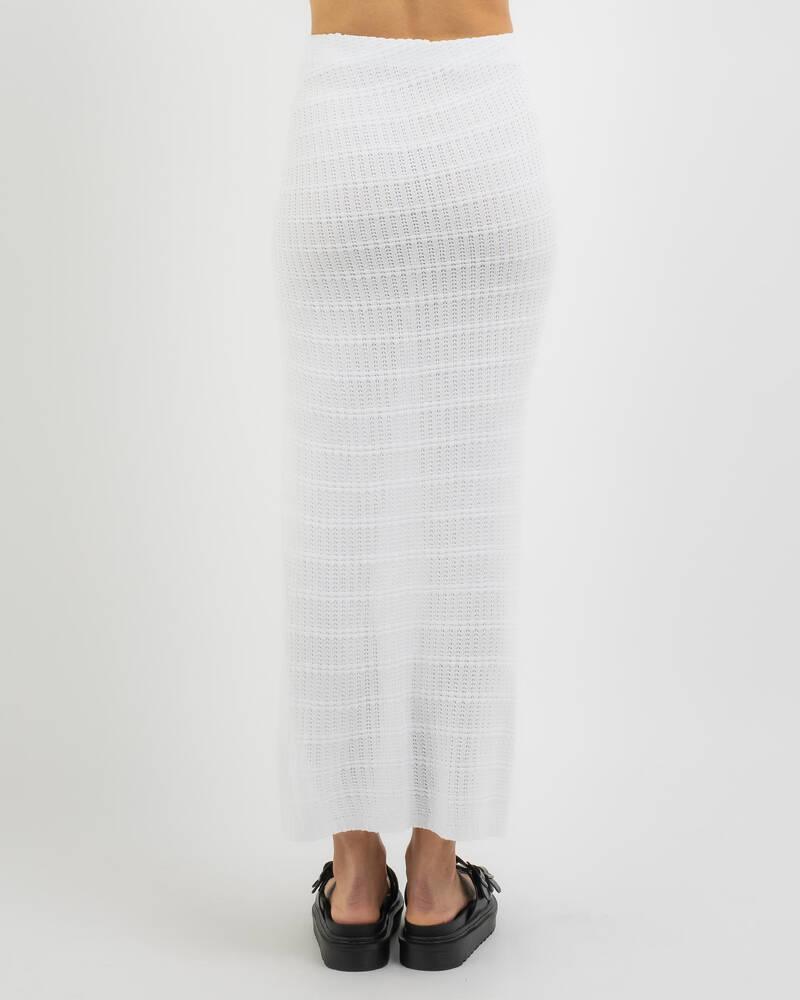 Mooloola Maldives Crochet Maxi Skirt for Womens