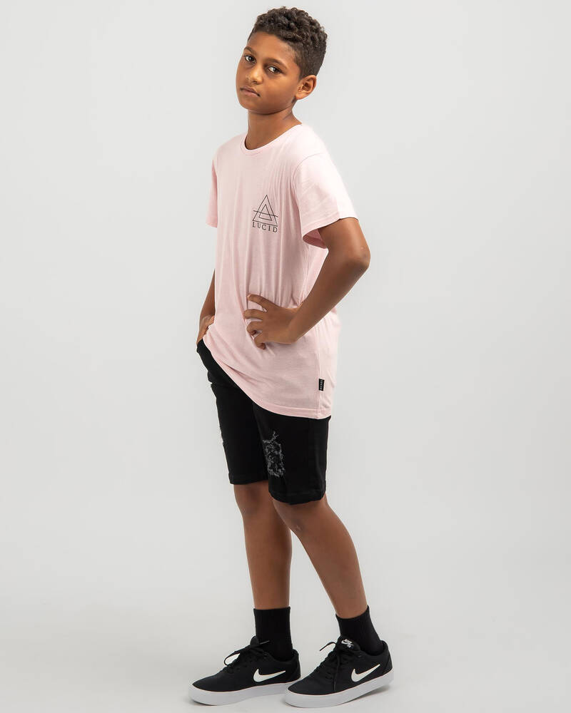 Lucid Boys' Silhouettes T-Shirt for Mens