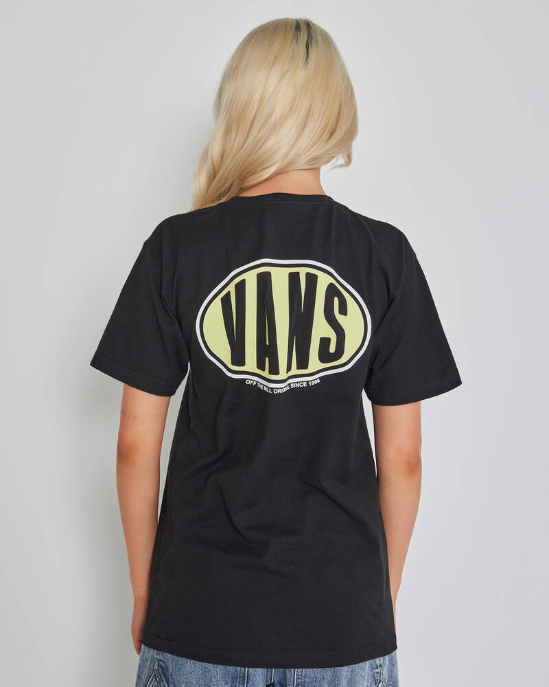 Vans Spray On Short Sleeve T-Shirt for Womens