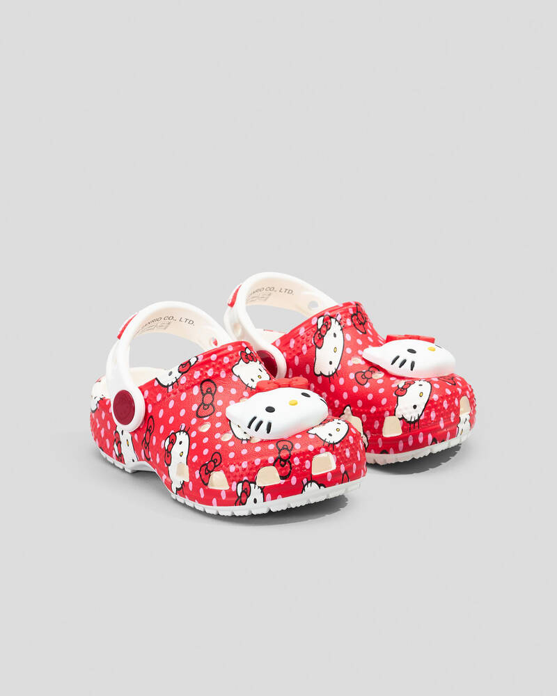 Crocs Toddlers' Hello Kity Classic Clogs for Unisex