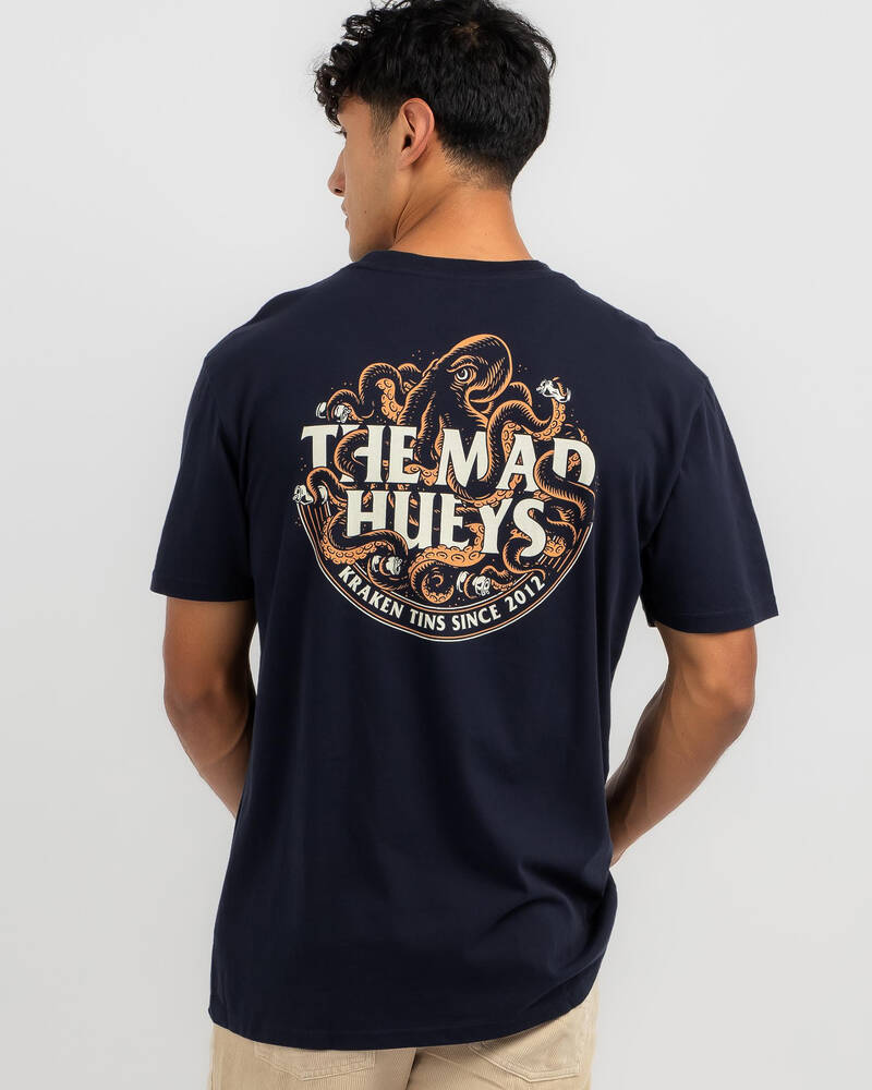The Mad Hueys Kraken Some Tins T-Shirt for Mens
