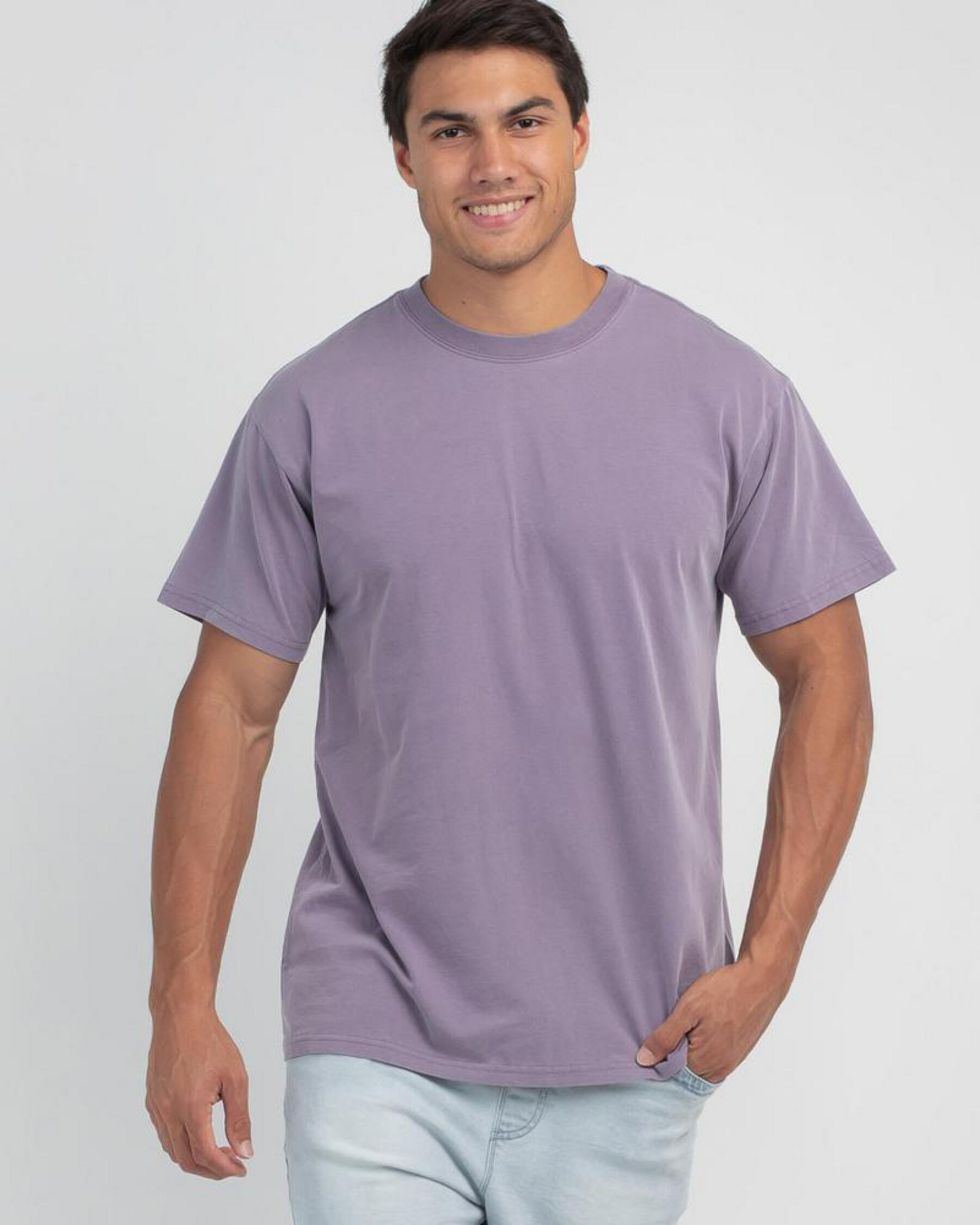 purple billabong shirt