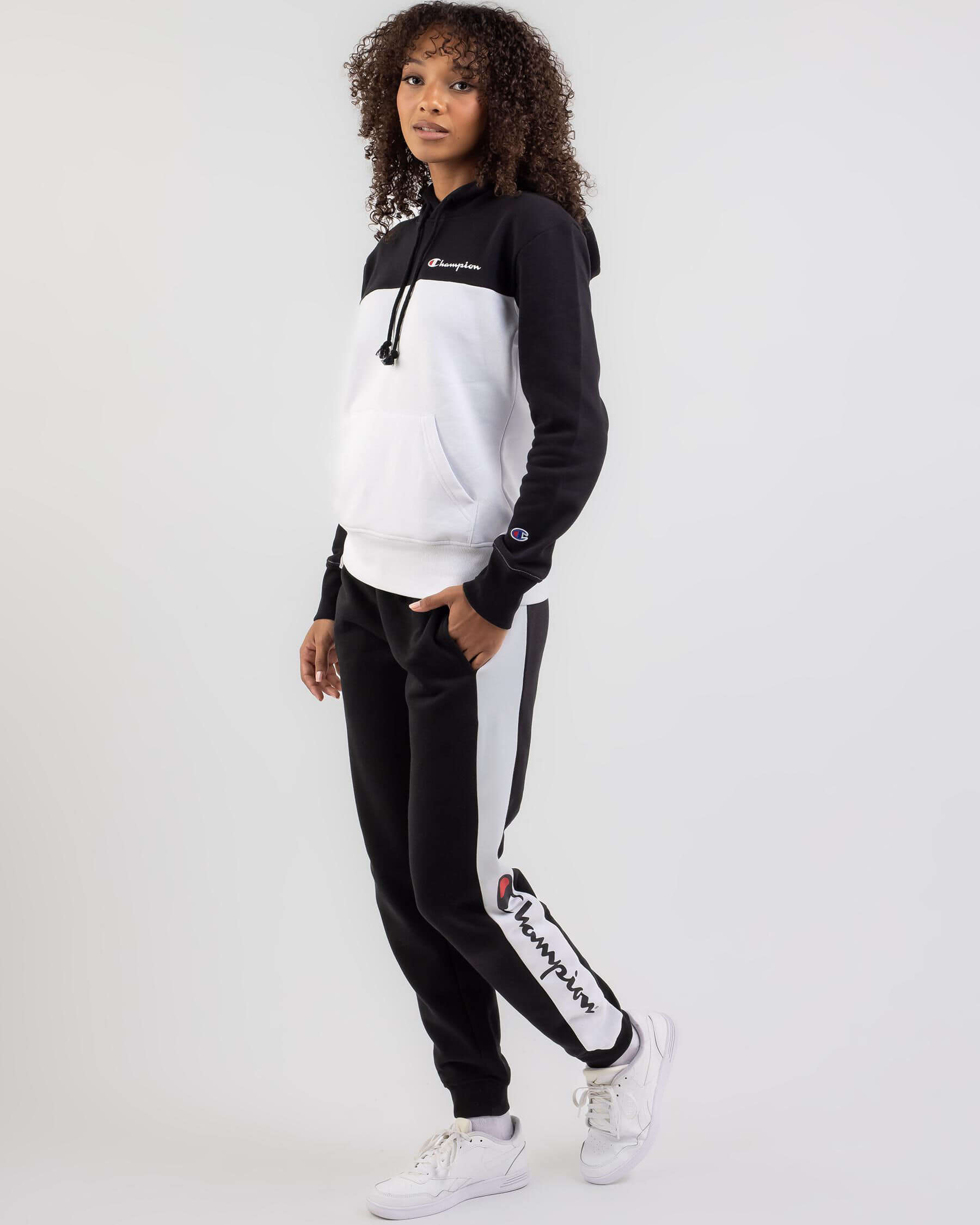 Champion panel hot sale track pants