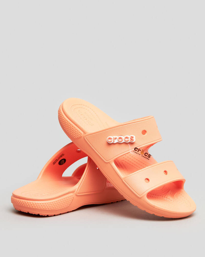 Two Strap Croc Sandals Croc Charms