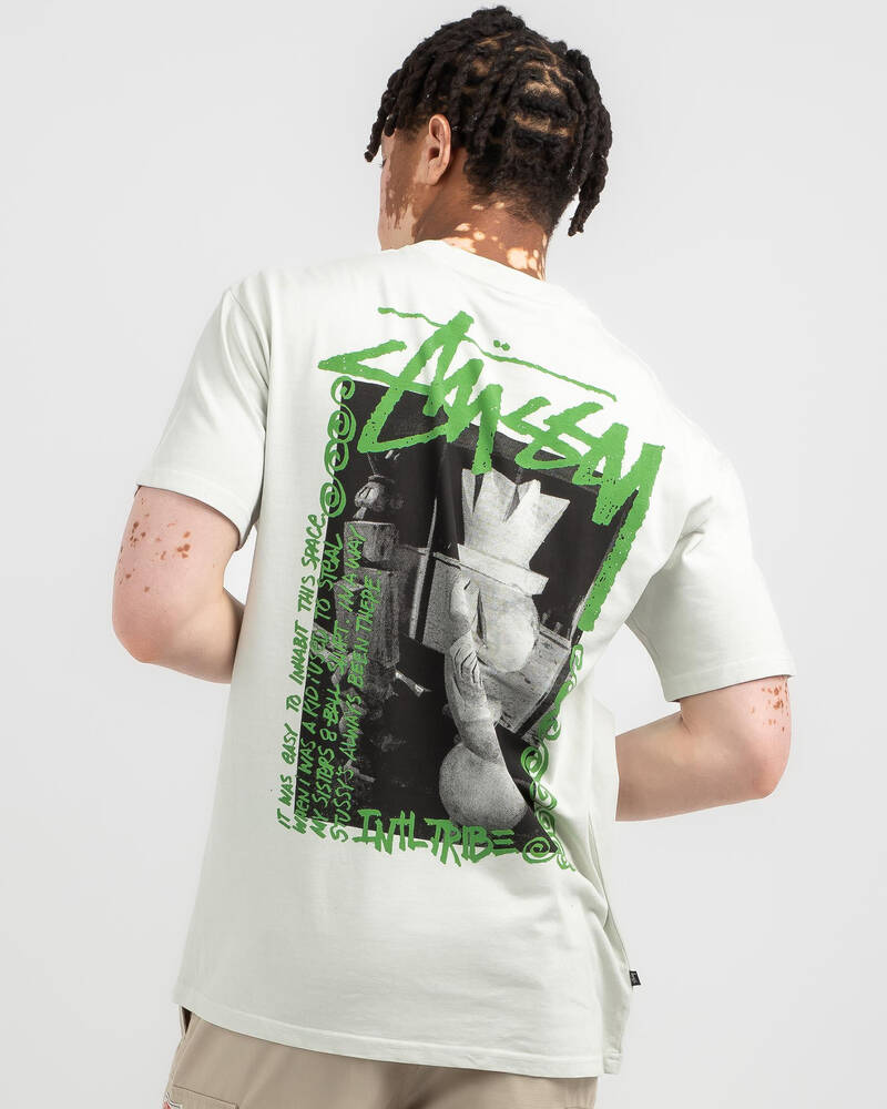 Stussy Rabbit Hole T-Shirt for Mens