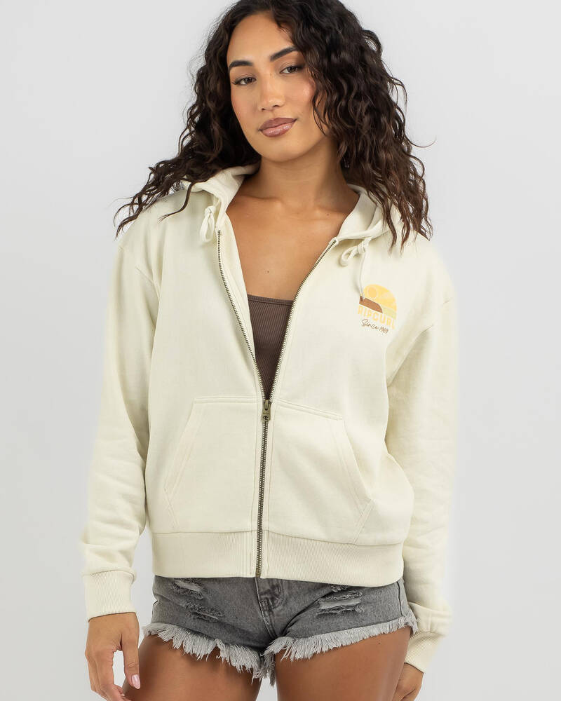 Rip Curl Line Up Zip Through Hoodie for Womens