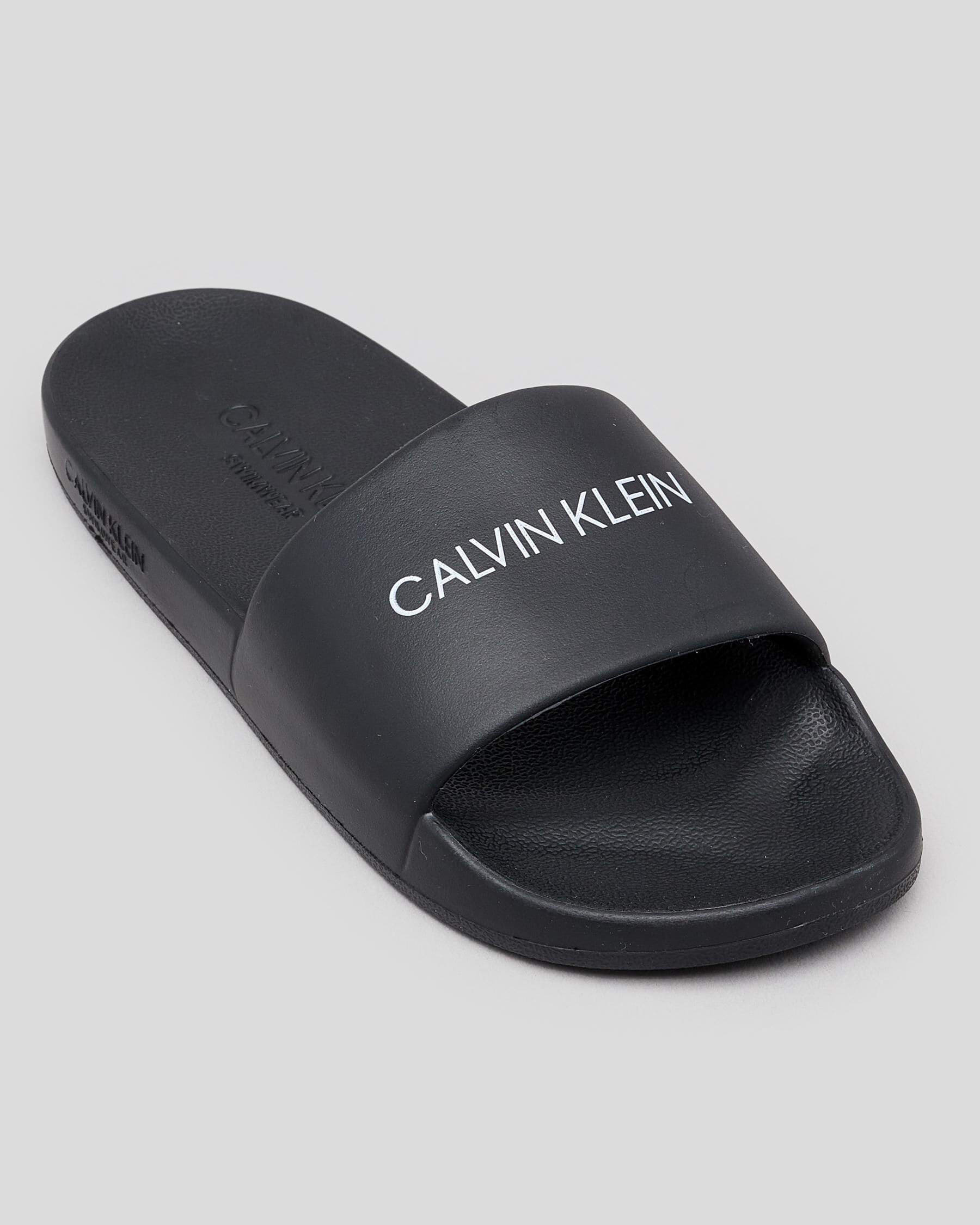 calvin klein slides size 4