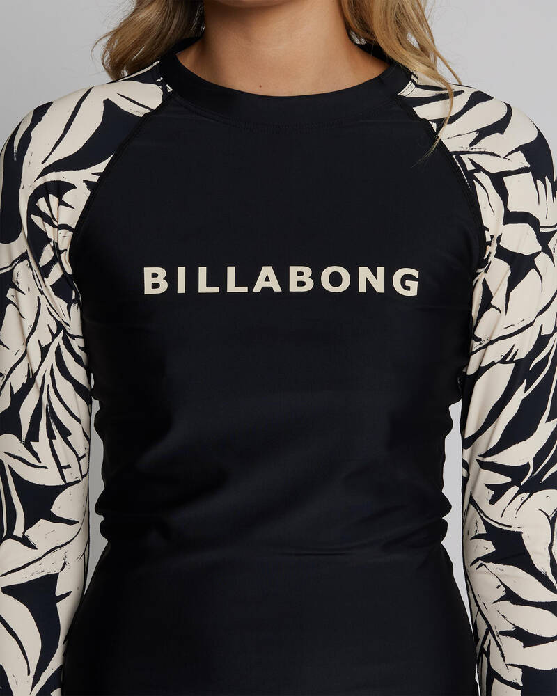 Billabong The Coast is Calling Leilani Long Sleeve Rash Vest for Womens