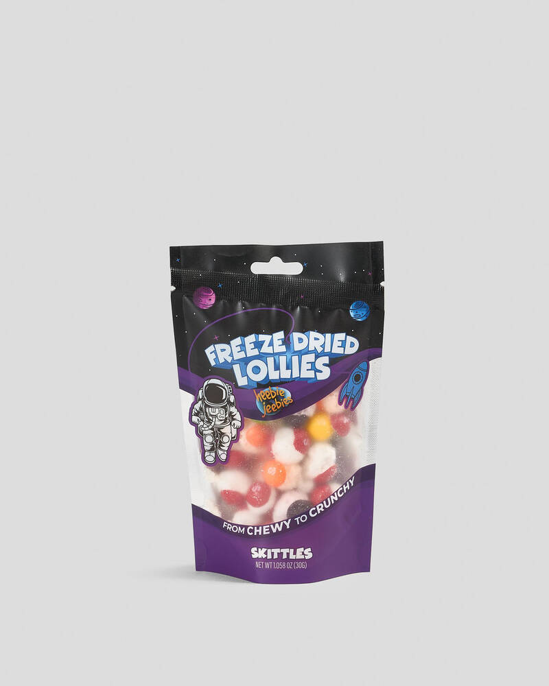 Heebie Jeebies Mini Freeze Dried Skittles Lollies for Unisex