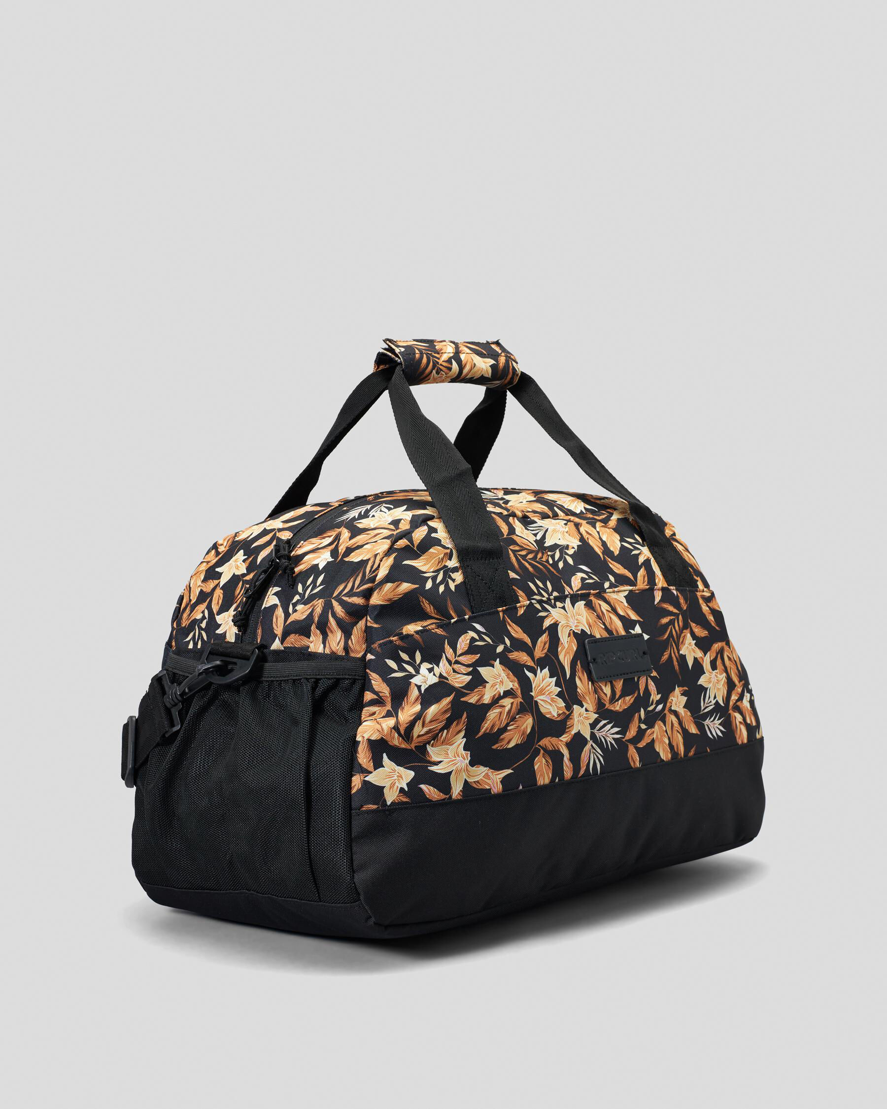 Rip Curl Mix Floral Gym Bag In Black FREE Shipping Easy