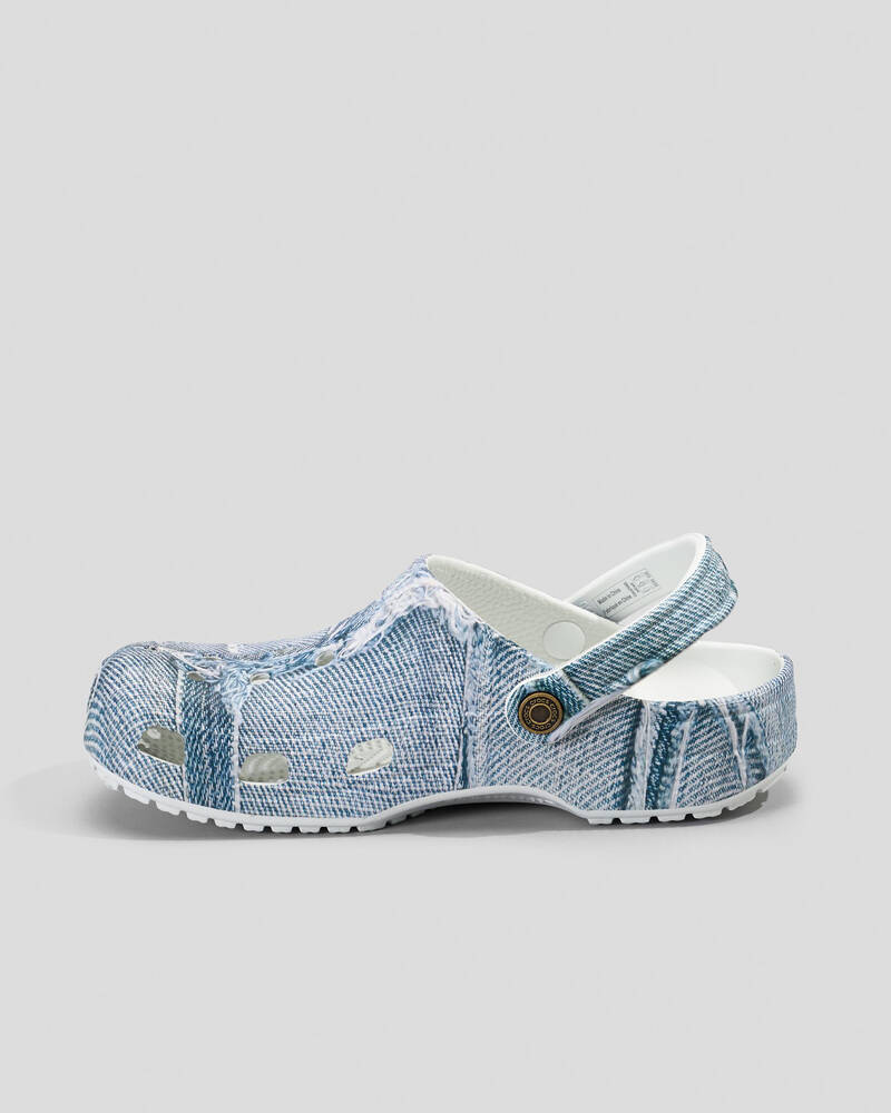 Crocs Classic Denim Clogs for Unisex