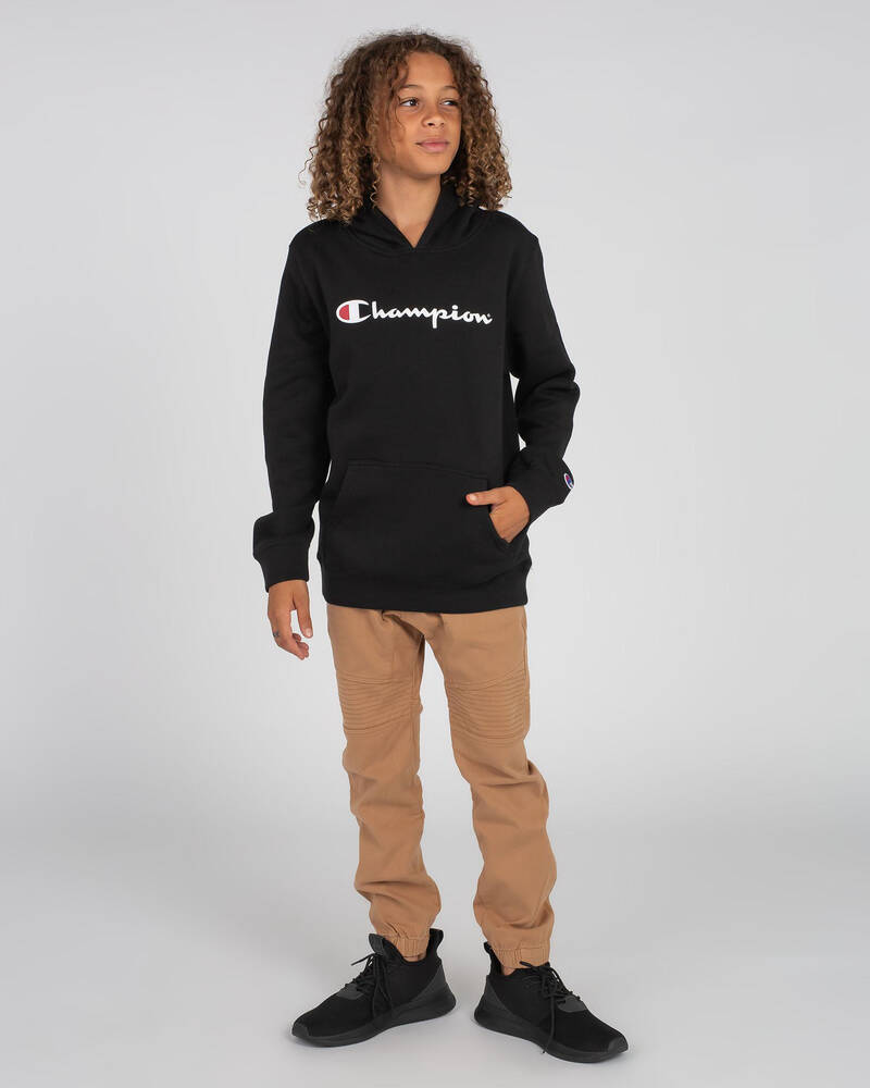 Champion Boys' Logo Hoodie for Mens